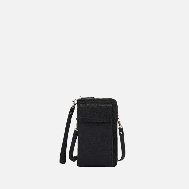 Gray MKF Collection By Mia K Caddy Signature Phone Crossbody