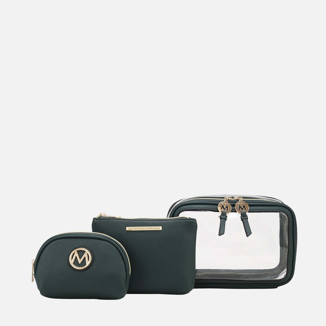 Hunter MKF Collection By Mia K Laura Cosmetic Case And Set