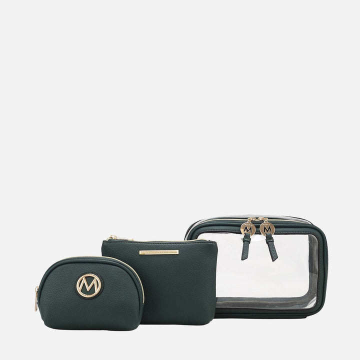 Hunter MKF Collection By Mia K Laura Cosmetic Case And Set