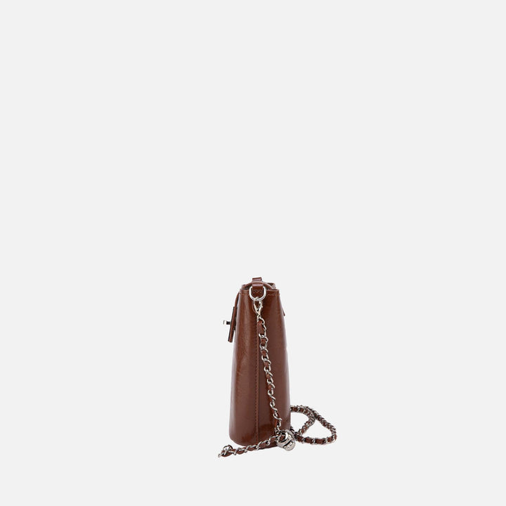 Light Gray MKF Collection By Mia K Evelina Mini Bucket Bag