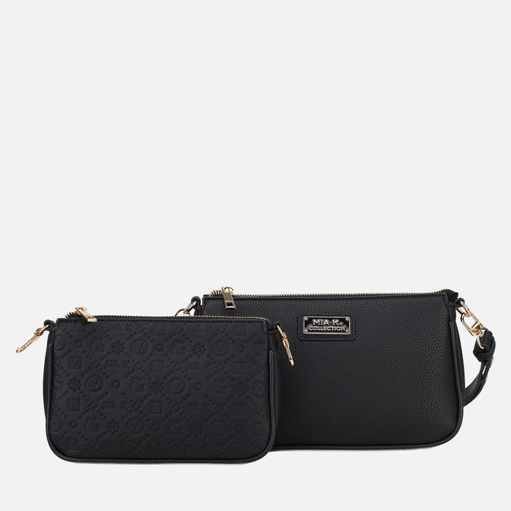 Charcoal Grey MKF Collection By Mia K Dayla Shoulder Bag