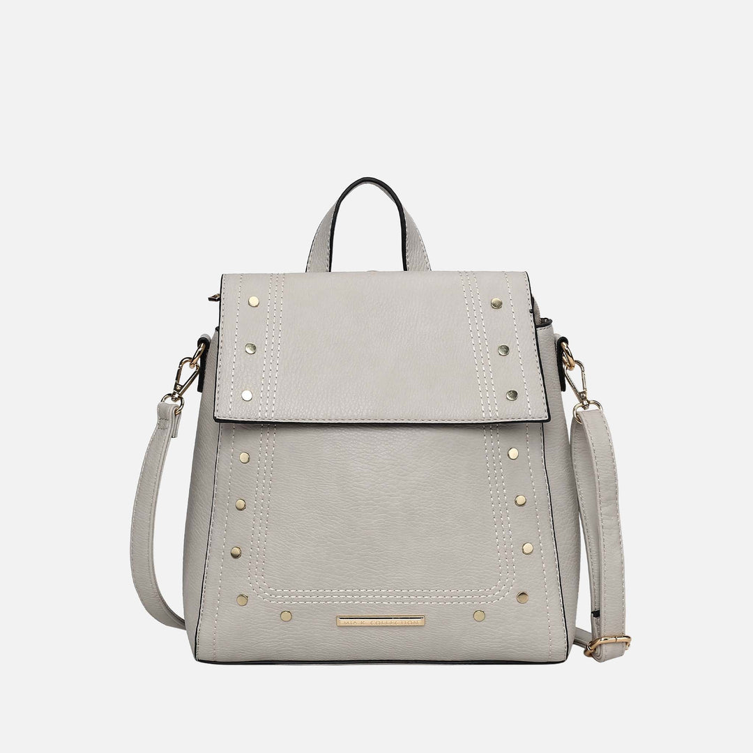 Pewter MKF Collection By Mia K Elke Convertible Backpack