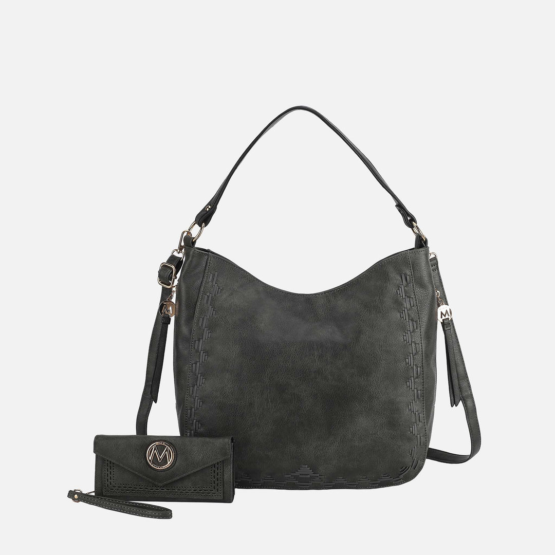 MKF Collection By Mia K Lucille 2Pcs Shoulder And Wallet