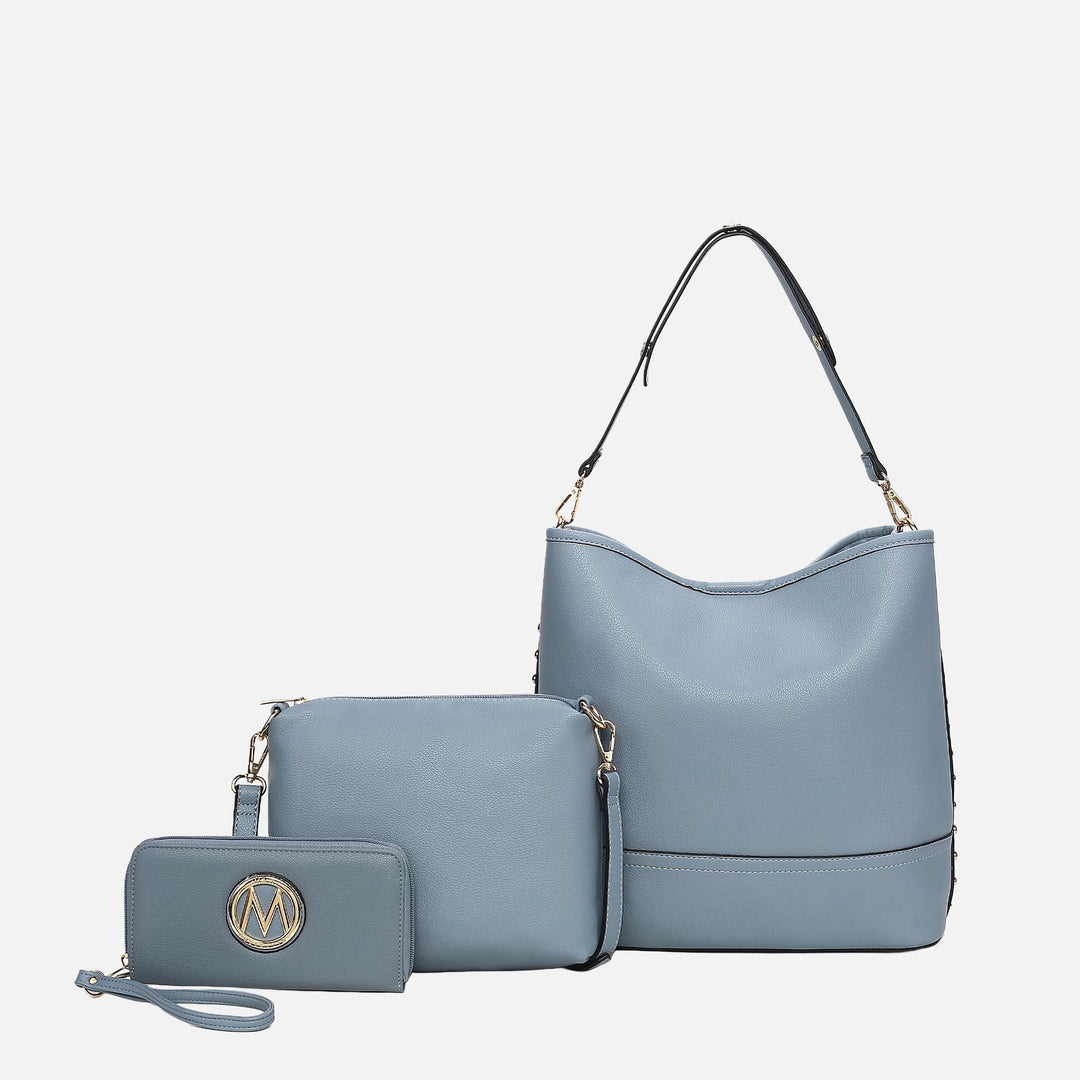 MKF Collection By Mia K Ultimate Shoulder Bag And Set