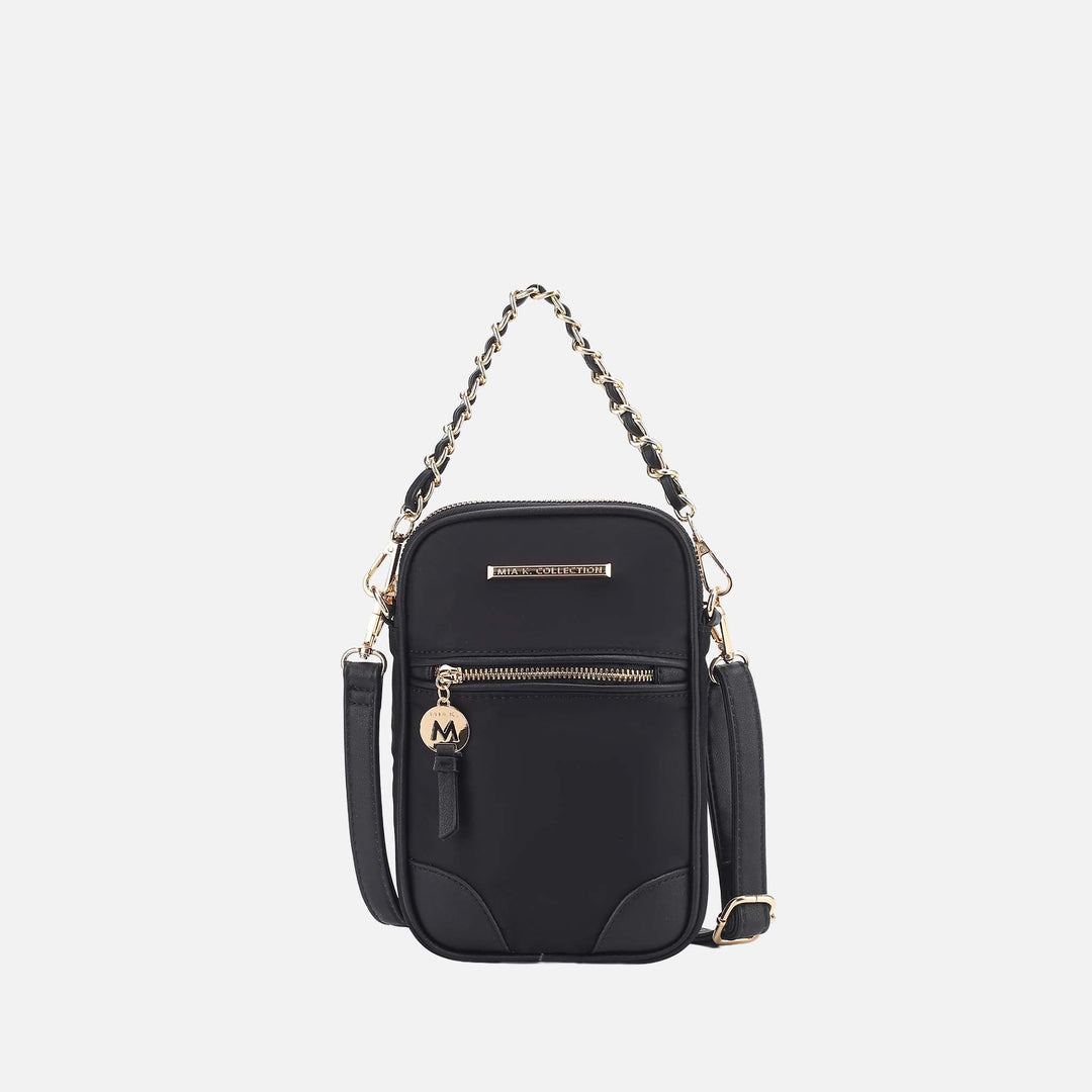 Grey MKF Collection By Mia K Sue Shoulder Bag