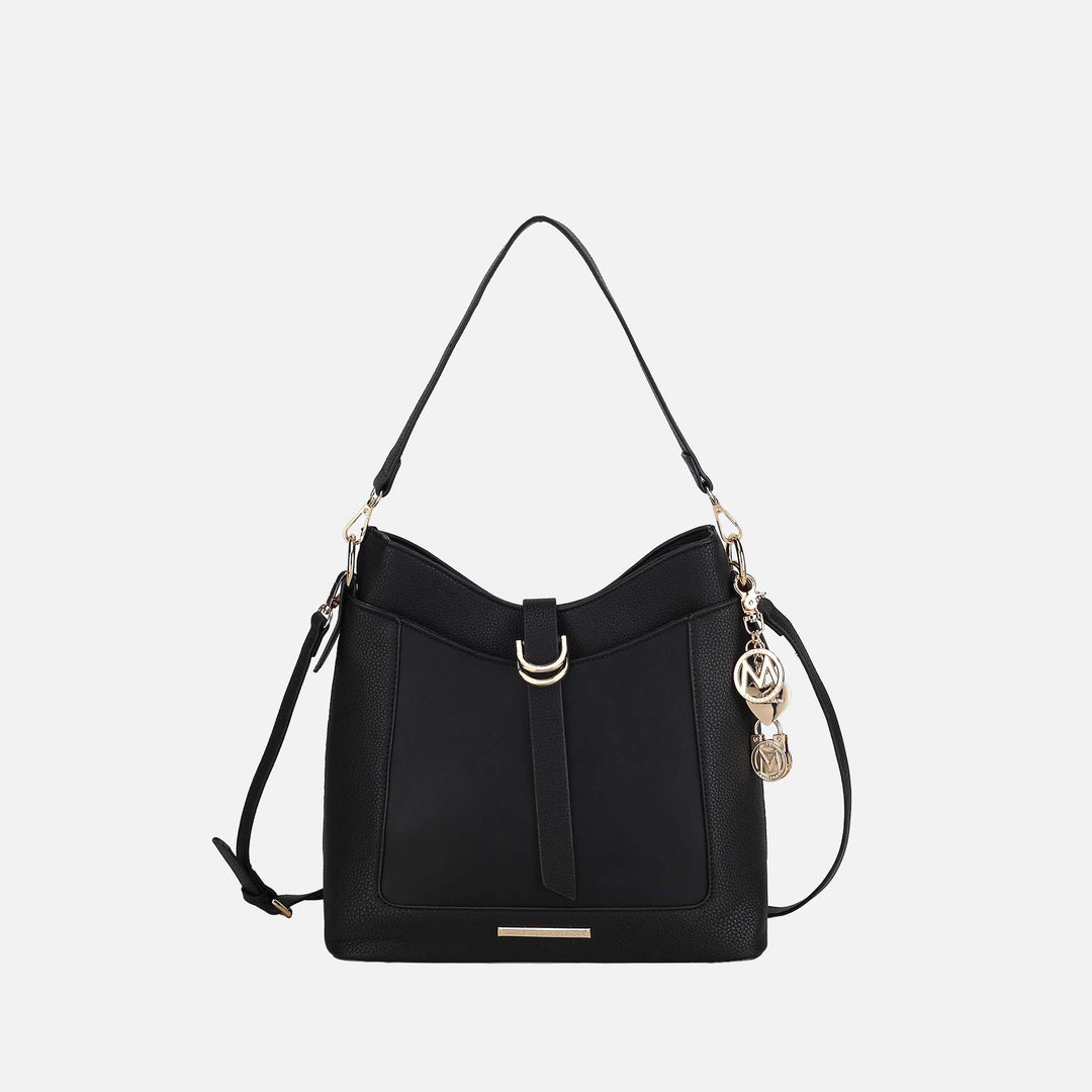 Chocolate MKF Collection By Mia K Geneva Shoulder Bag