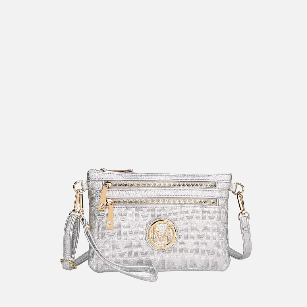 Pink MKF Collection By Mia K Roonie Signature Phone Crossbody Bag