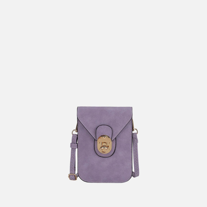 Cognac Brown MKF Collection By Mia K Kianna Phone Crossbody Bag