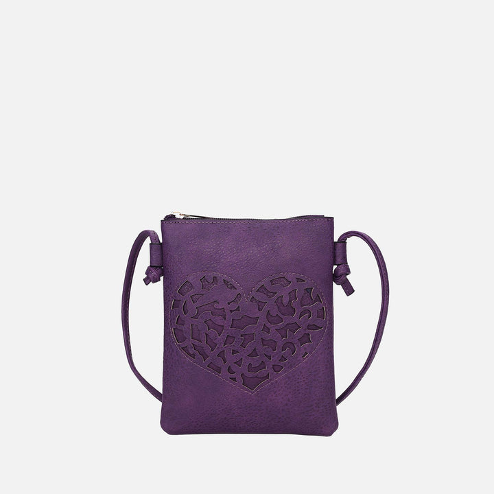 MKF Collection By Mia K Heartly Crossbody Bag