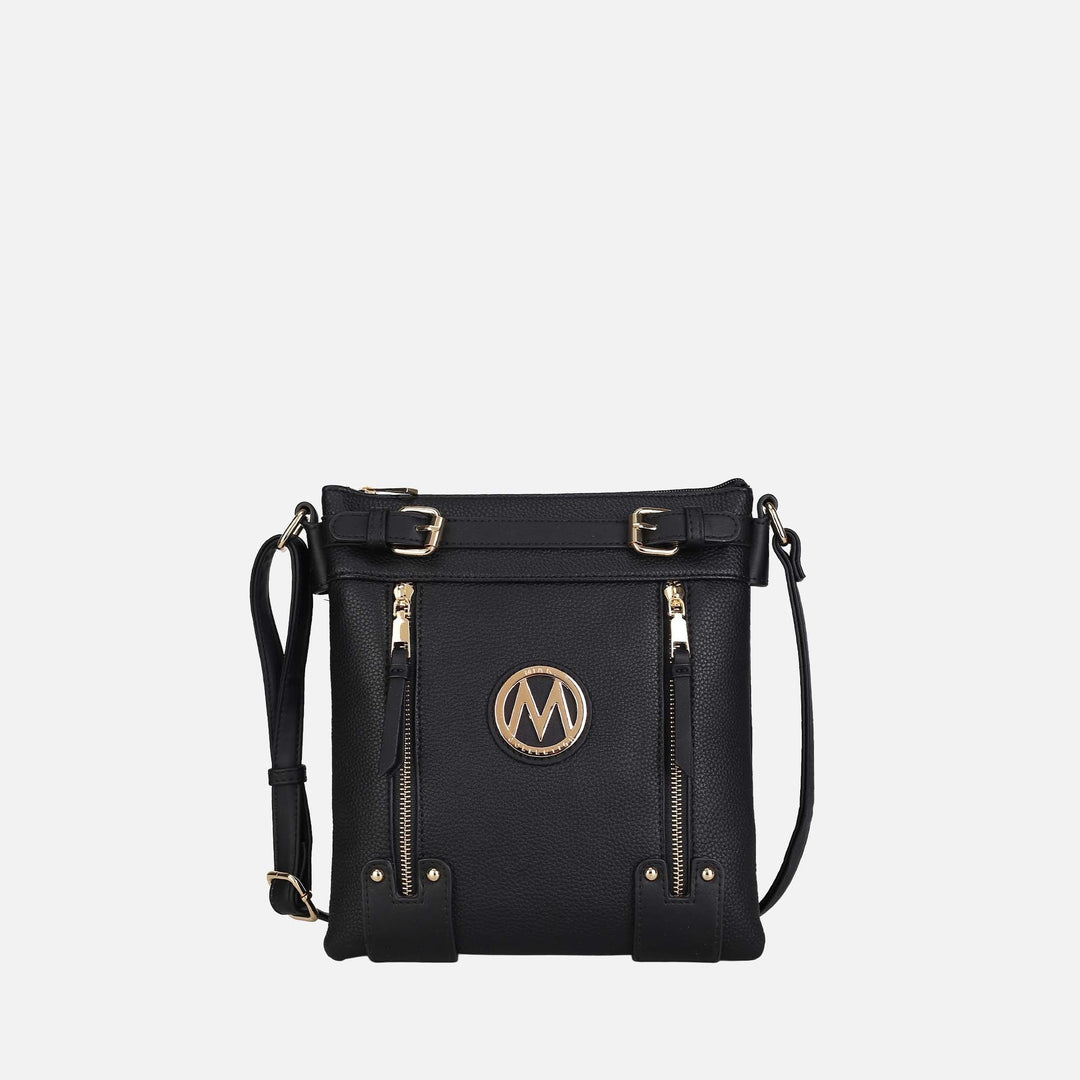 Charcoal Grey MKF Collection By Mia K Lilian Crossbody Bag