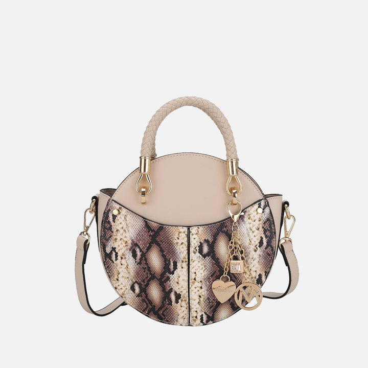 Cognac Brown MKF Collection By Mia K Camille Crossbody Bag
