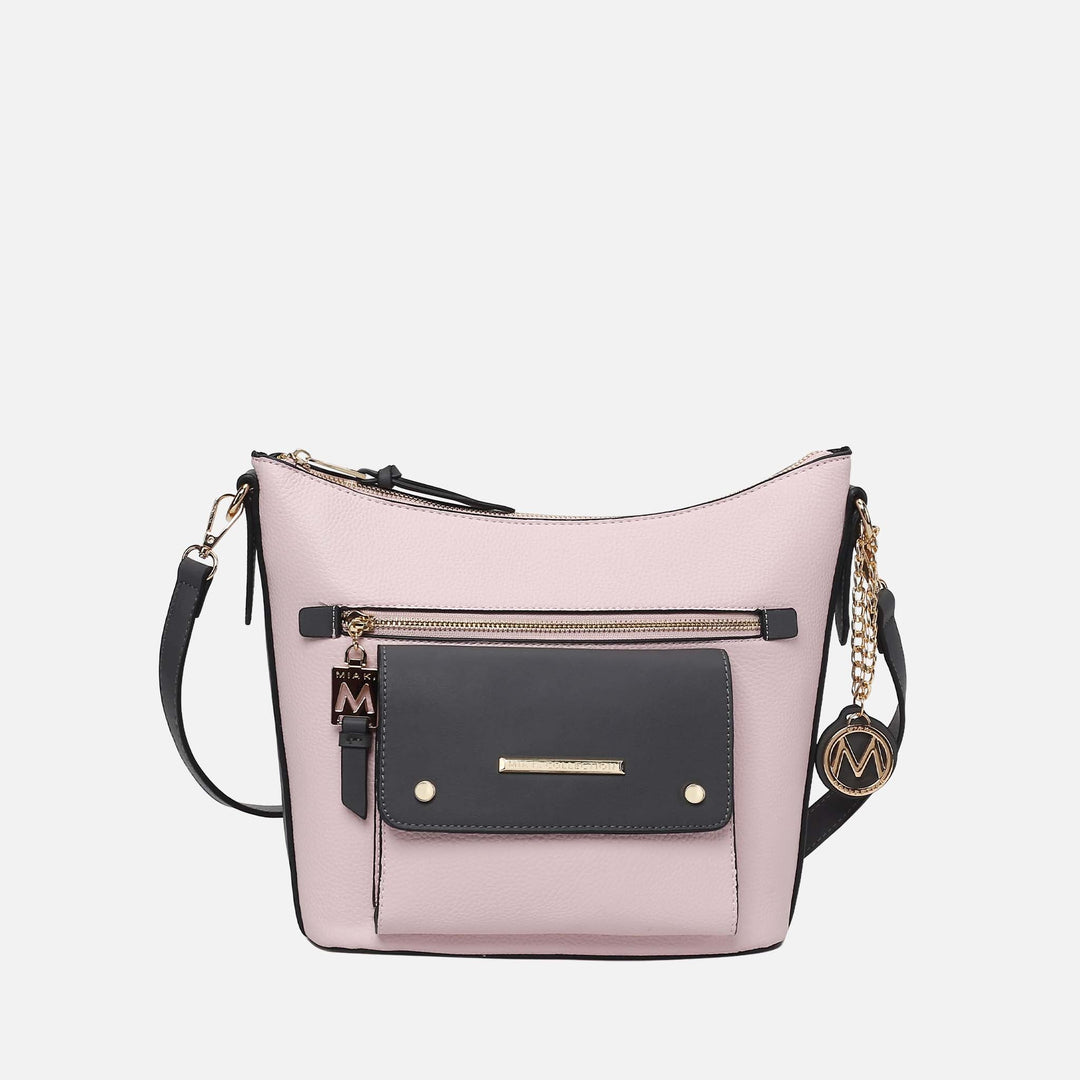 MKF Collection By Mia K Serenity Color Block Shoulder Bag