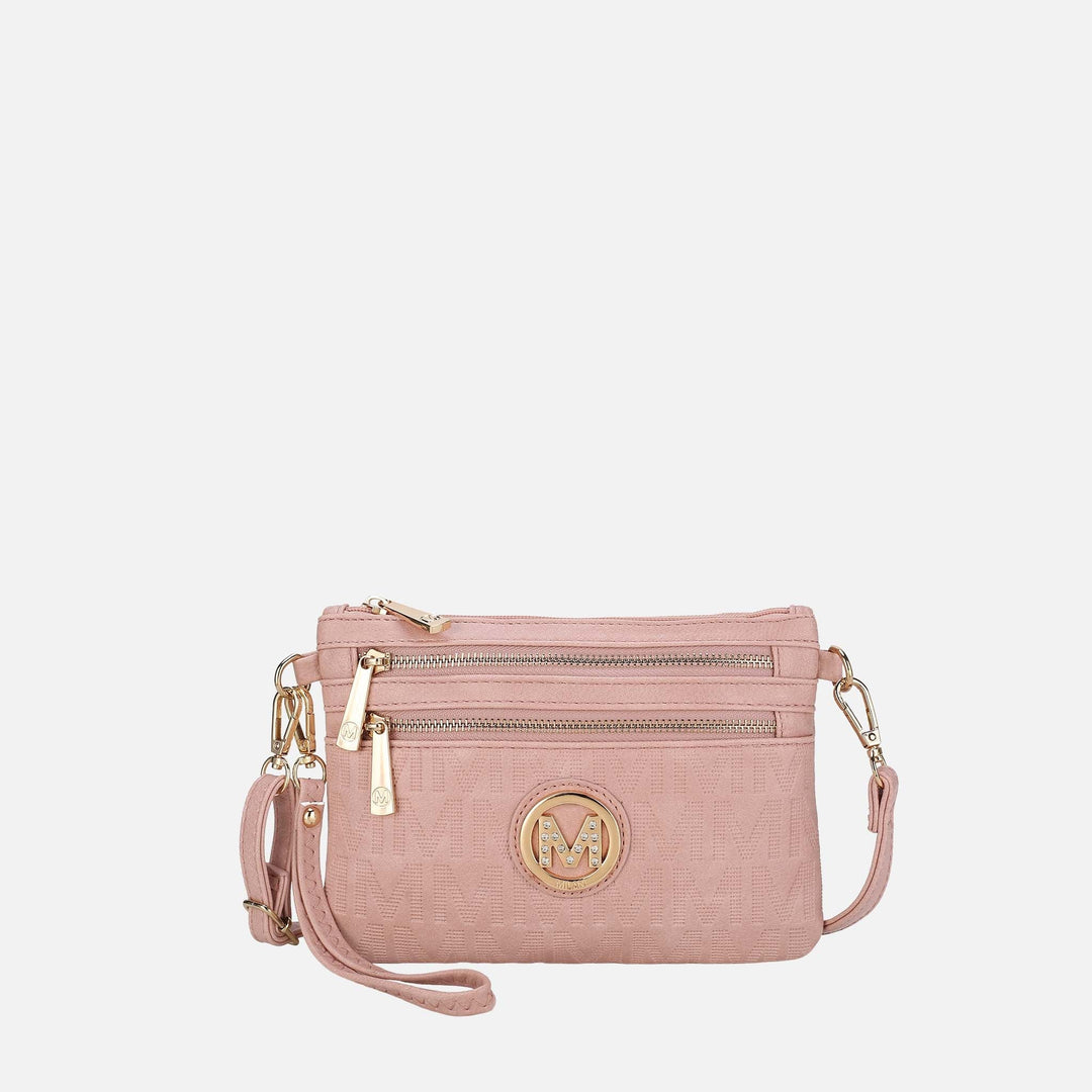 Red MKF Collection By Mia K Roonie Signature Phone Crossbody Bag