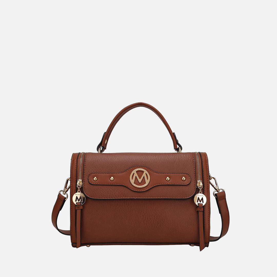 Wine MKF Collection By Mia K Sabrina Shoulder Bag