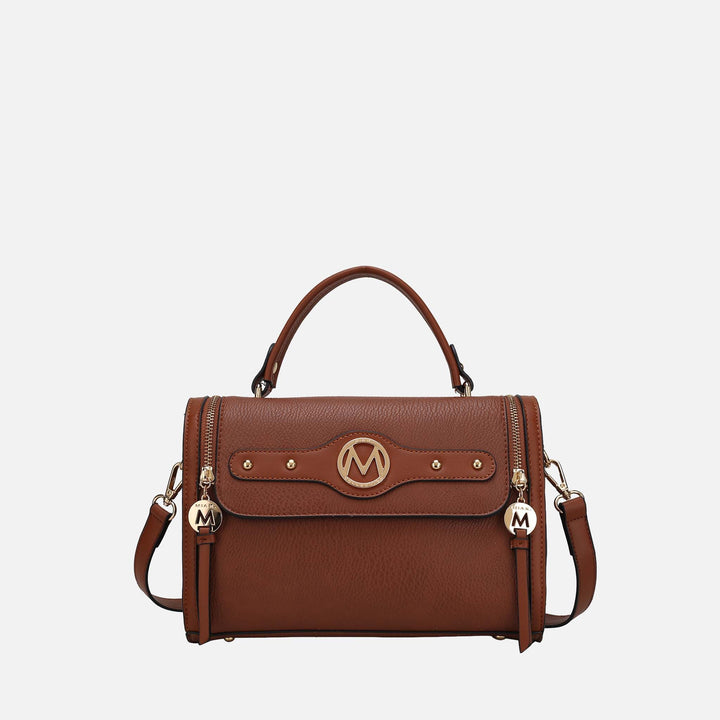 Wine MKF Collection By Mia K Sabrina Shoulder Bag