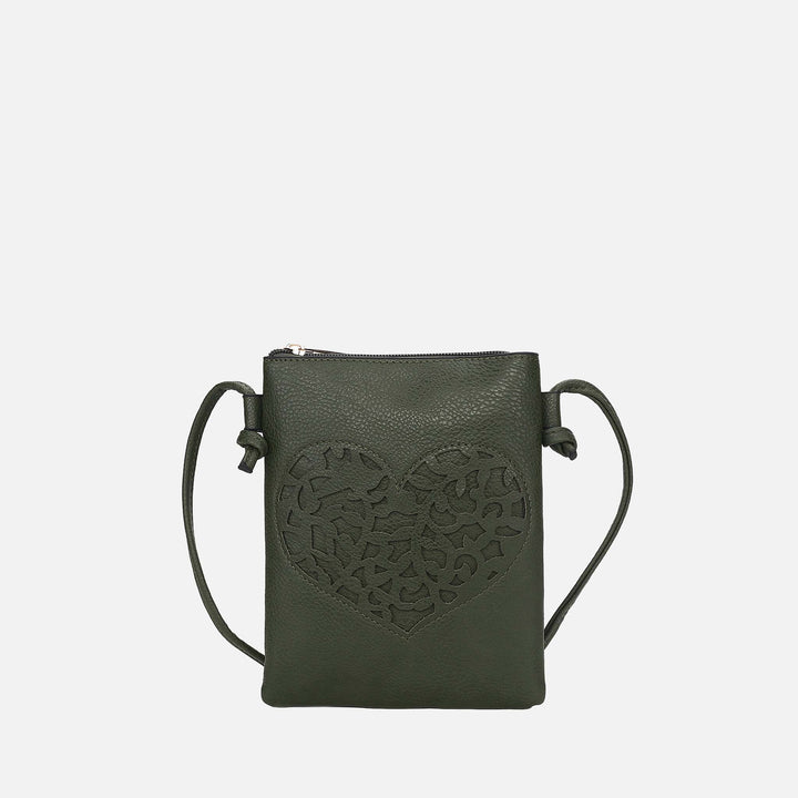 MKF Collection By Mia K Heartly Crossbody Bag