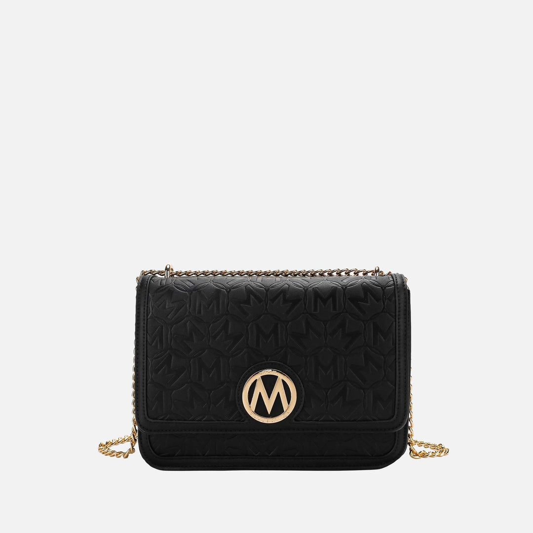Pewter MKF Collection By Mia K Amiyah Crossbody Bag