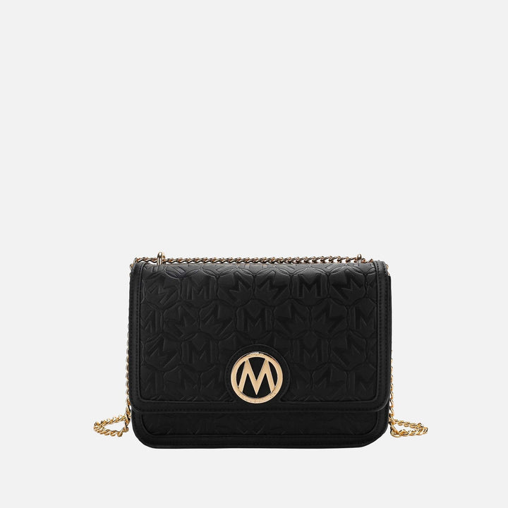 Pewter MKF Collection By Mia K Amiyah Crossbody Bag