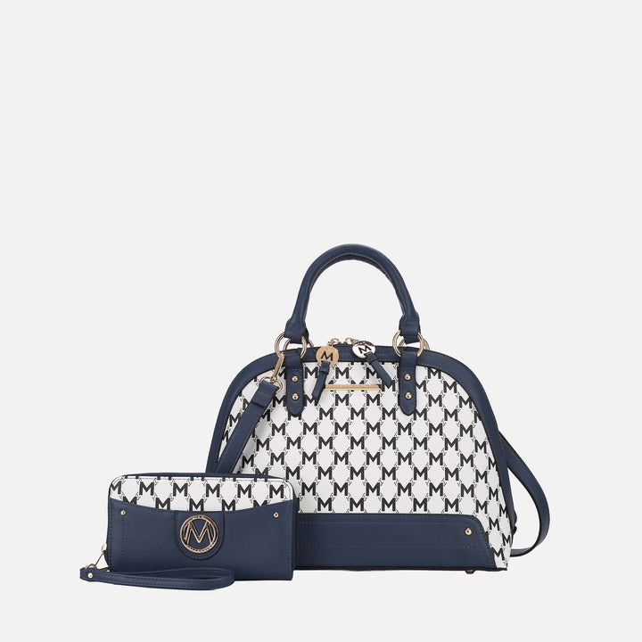 Mint MKF Collection By Mia K Frida Shoulder Bag And Set