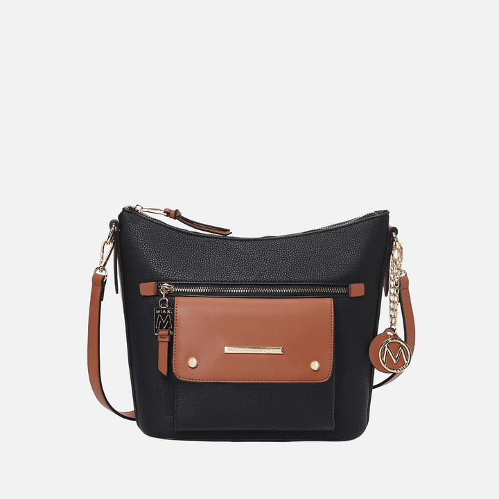 MKF Collection By Mia K Serenity Color Block Shoulder Bag