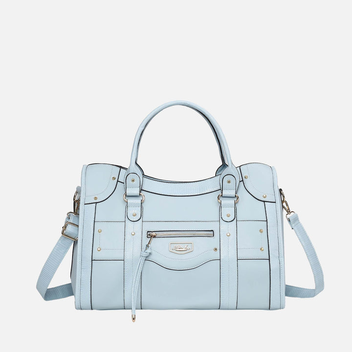 Black MKF Collection By Mia K Patricia Weekender Bag
