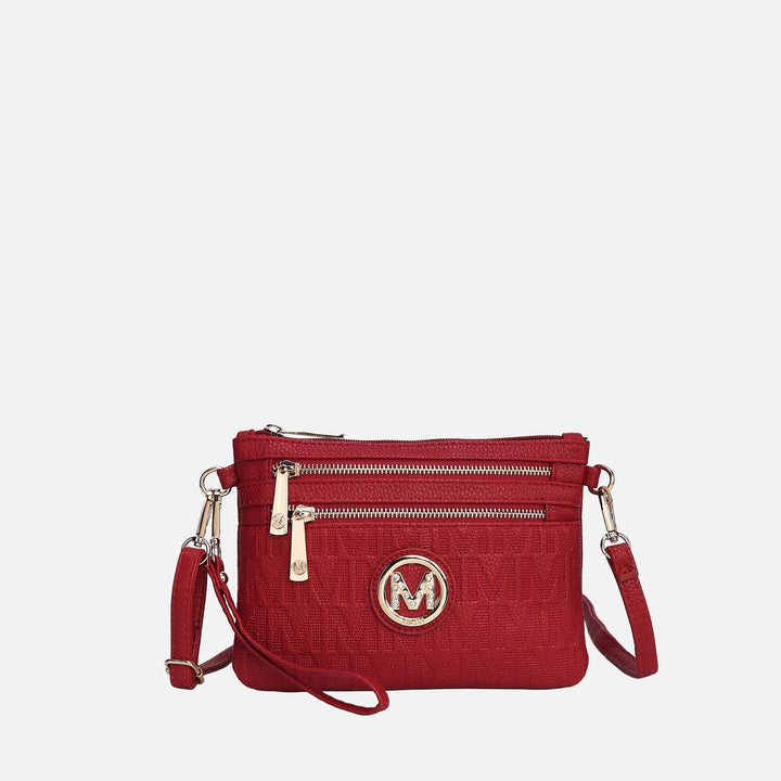 Camel MKF Collection By Mia K Roonie Signature Phone Crossbody Bag