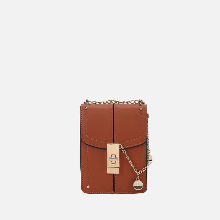 Champagne MKF Collection By Mia K Iona Crossbody Bag