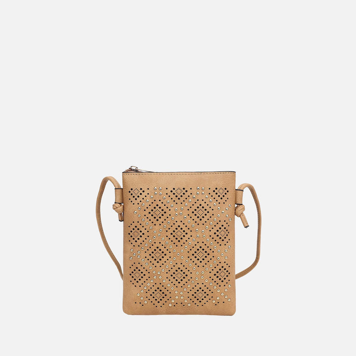 Burgundy MKF Collection By Mia K Leysha Crossbody Bag