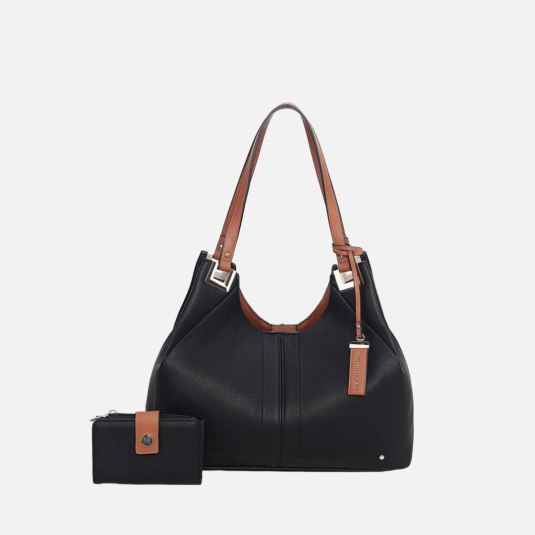 Taupe MKF Collection By Mia K Estelle Shoulder Bag