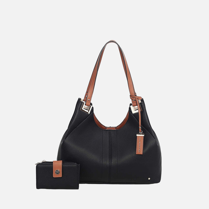 Taupe MKF Collection By Mia K Estelle Shoulder Bag