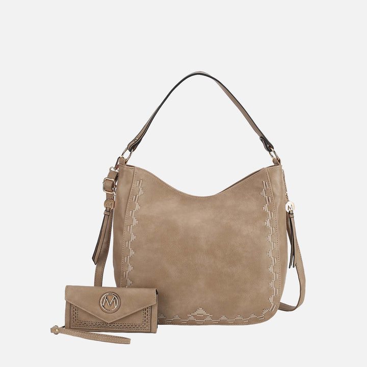 MKF Collection By Mia K Lucille 2Pcs Shoulder And Wallet