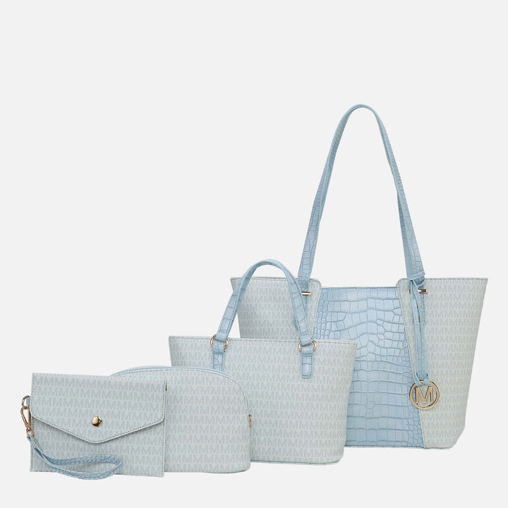 MKF Collection By Mia K Lippa M Signature Tote And Set