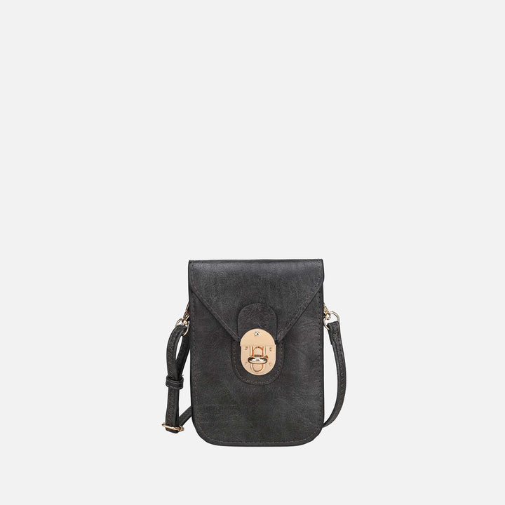 Pewter MKF Collection By Mia K Kianna Phone Crossbody Bag