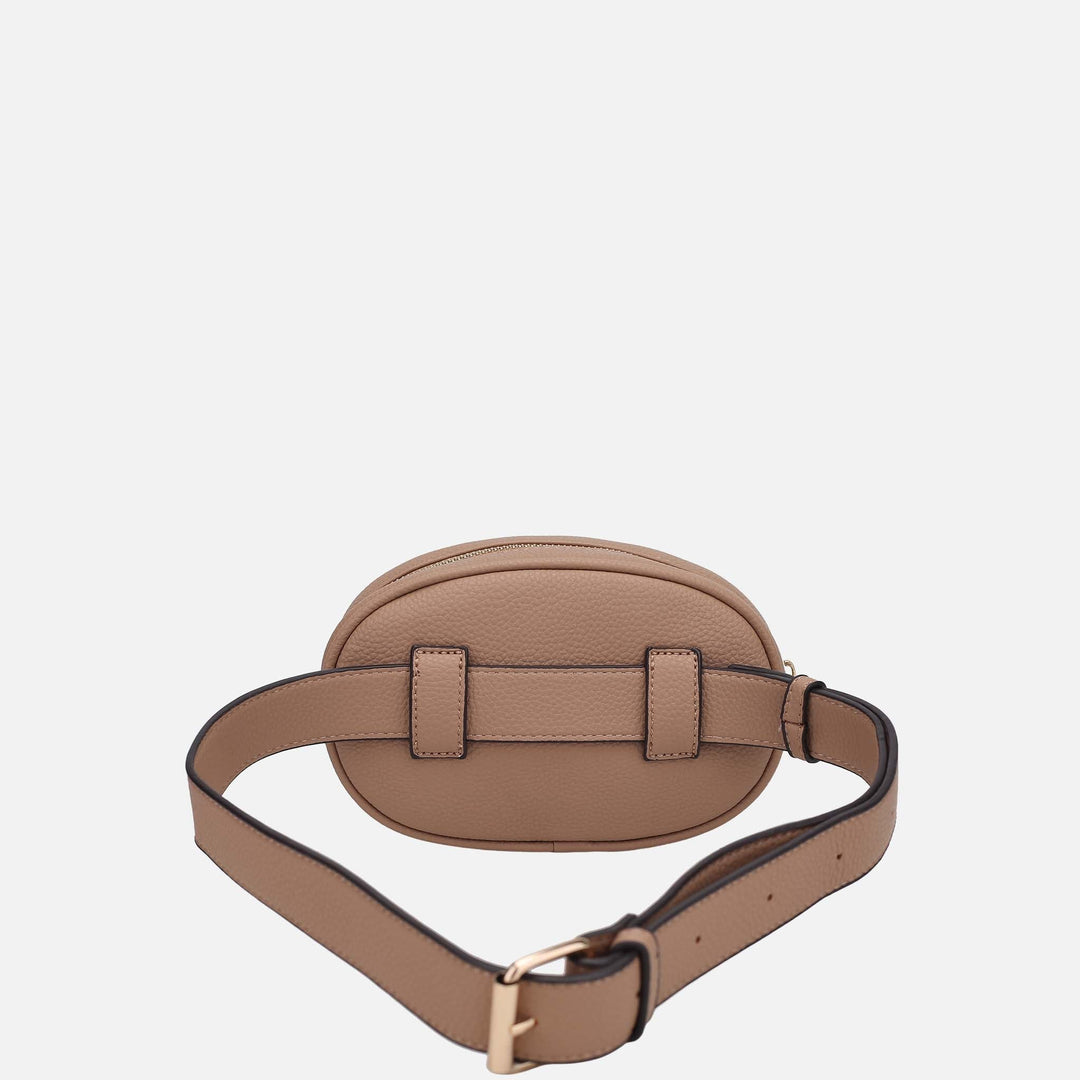 Brown MKF Collection By Mia K Fatima Belt Bag