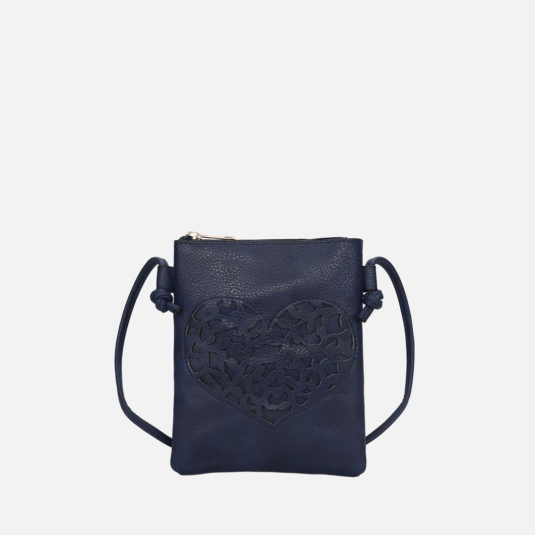 MKF Collection By Mia K Heartly Crossbody Bag