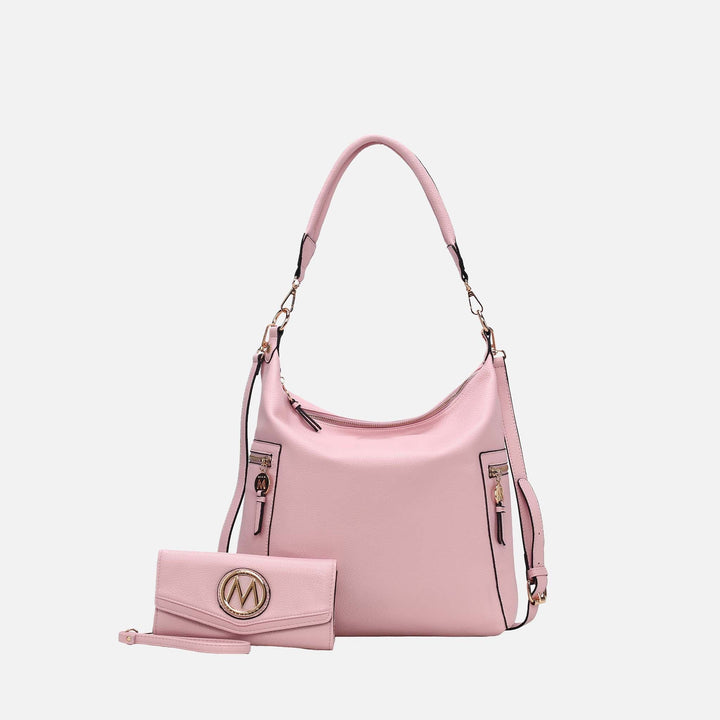 MKF Collection By Mia K Ophelia Hobo Bag And Wallet Set