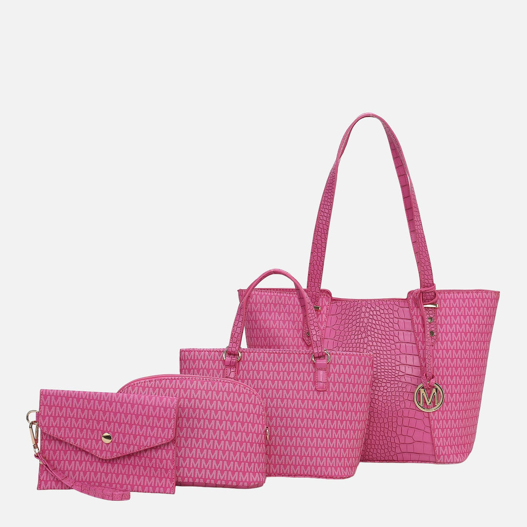 MKF Collection By Mia K Lippa M Signature Tote And Set