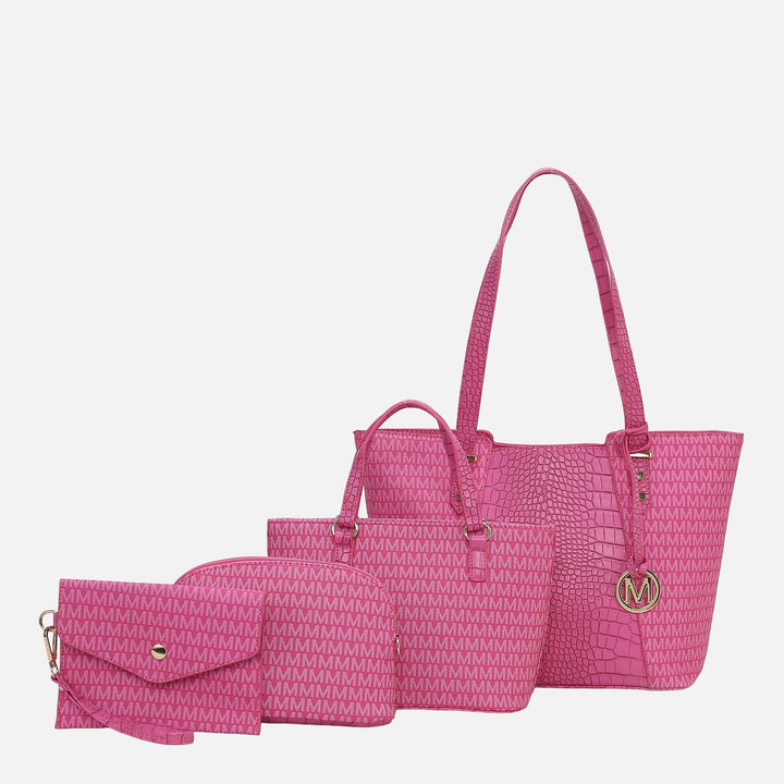 MKF Collection By Mia K Lippa M Signature Tote And Set