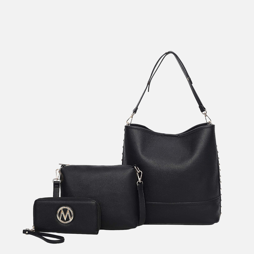 Golden Poppy MKF Collection By Mia K Ultimate Shoulder Bag And Set