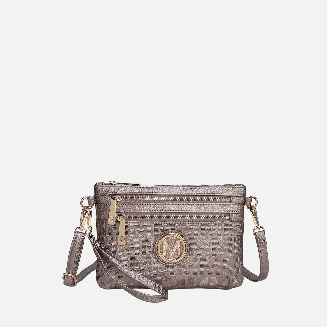 Tawny MKF Collection By Mia K Roonie Signature Phone Crossbody Bag