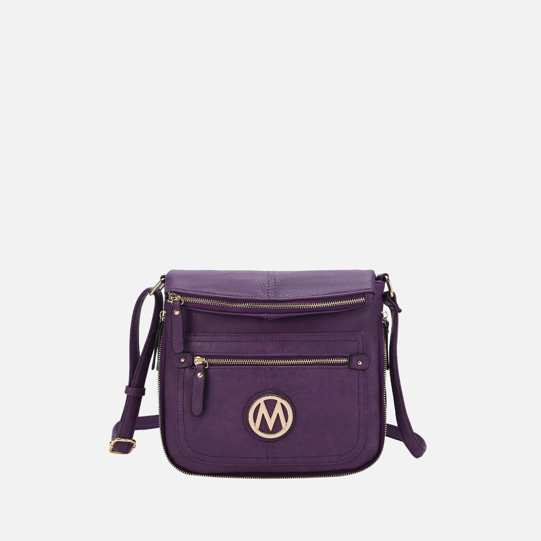 Stone MKF Collection By Mia K Luciana Crossbody Bag