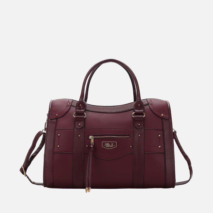 Green MKF Collection By Mia K Patricia Weekender Bag