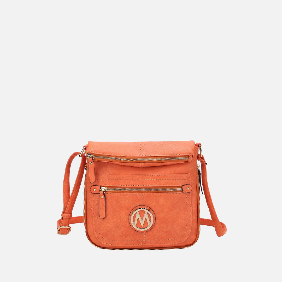 Salmon MKF Collection By Mia K Luciana Crossbody Bag