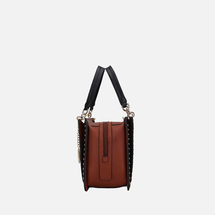 Coffee MKF Collection By Mia K Aubrey Shoulder Bag