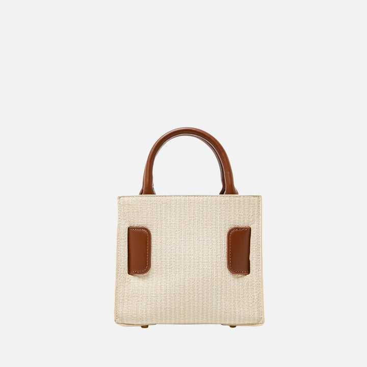 Cognac Brown MKF Collection By Mia K Tilly Mini Tote Handbag