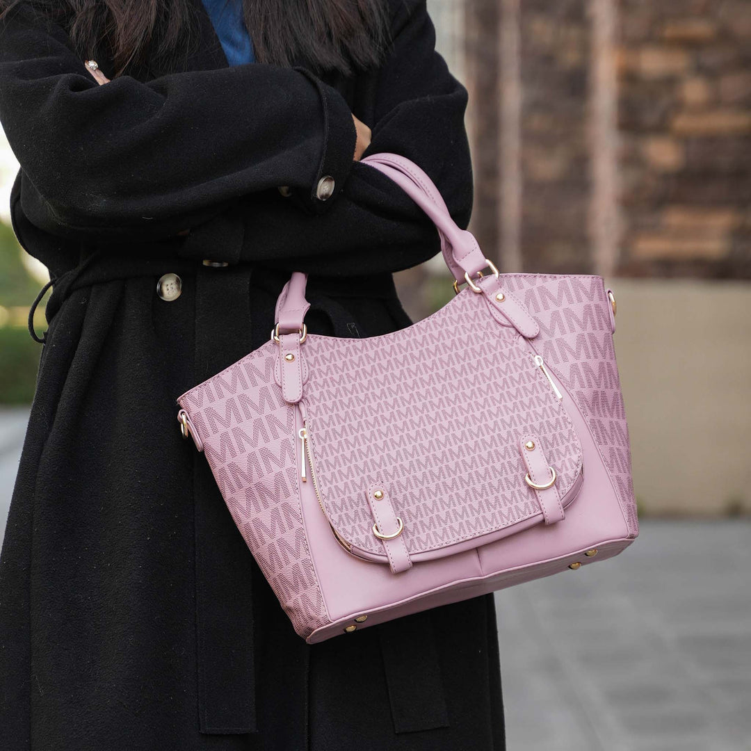 Black MKF Collection By Mia K Talula Shoulder Bag
