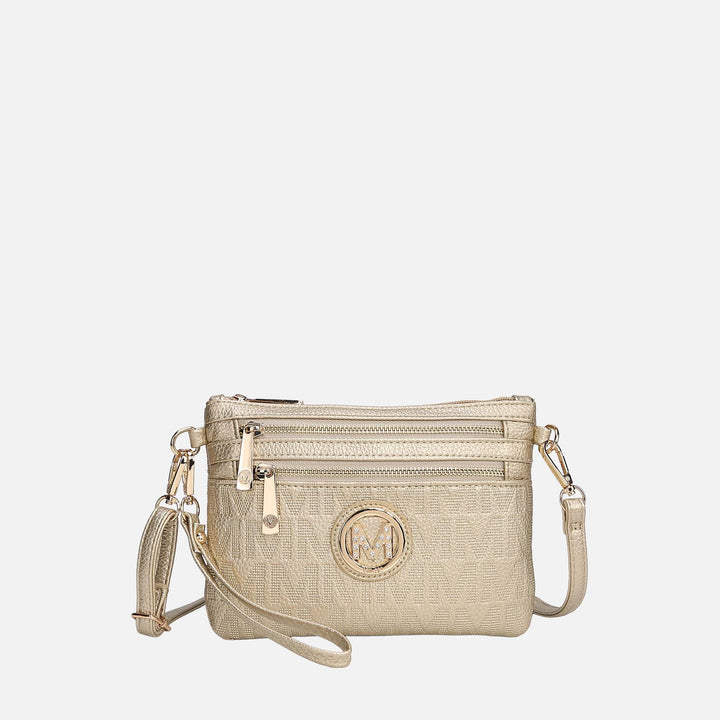 Rose Pink MKF Collection By Mia K Roonie Signature Phone Crossbody Bag