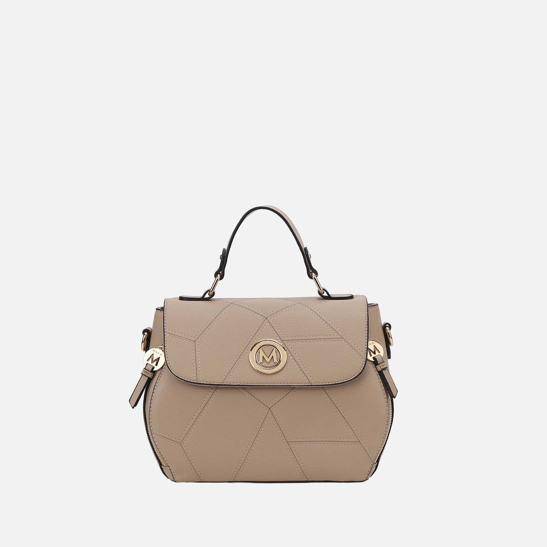 Wine MKF Collection By Mia K Clementine Shoulder Bag