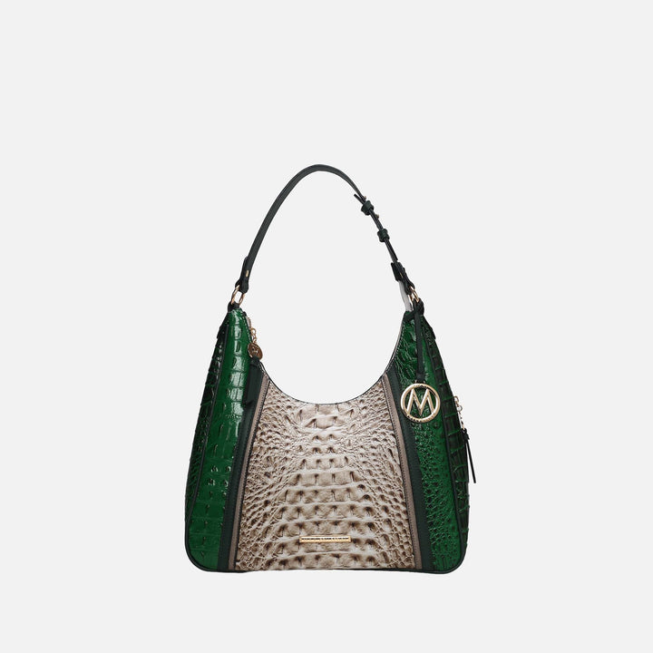 MKF Collection By Mia K Becket Embossed Shoulder Bag
