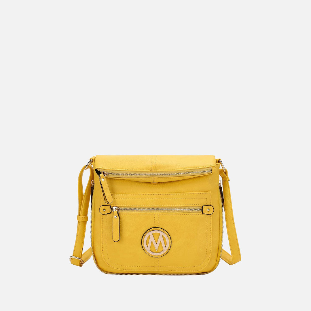 Pewter MKF Collection By Mia K Luciana Crossbody Bag